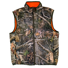 Redhead Reversible TrueTimber Camouflage Green Hunting Vest Men's Size Large L