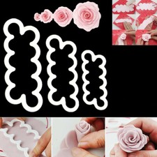 3D ROSE Flower Cake Cutter