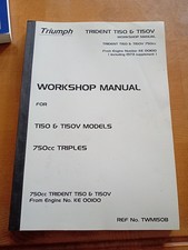 Triumph T150 Workshop Manual