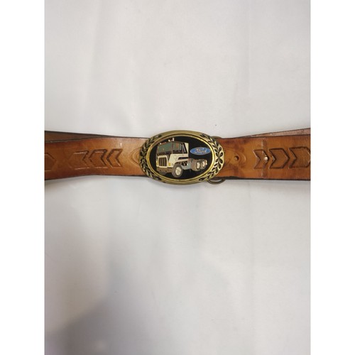 Vintage ford semi truck belt - vintage,