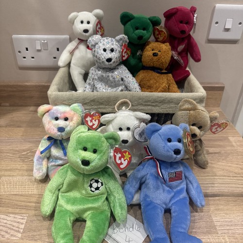Beanie babies bears - beanie,