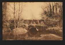 Old postcard the - the,