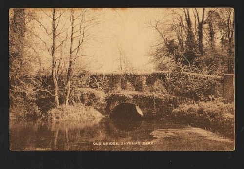Old postcard the - the,