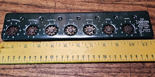 The lightning adding - adding, machine