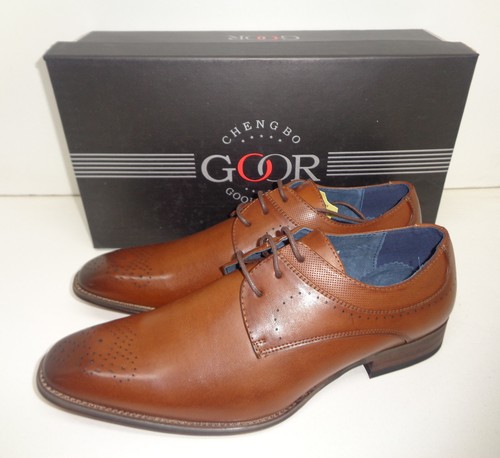 Goor mens tan brown - tan, brogues