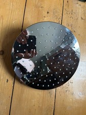 Bathroom Shower Head Round 9.5 Inch Rainfall Fixed Overhead 22mm fixing Chrome