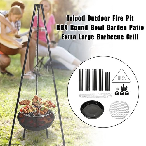 Outdoor tripod cooking set - tripod,