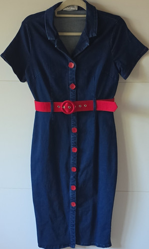 Collectif denim shirt dress - collectif,