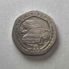1998 Isle of Man 20p Manx