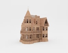Victorian Dollhouse Laser Cut