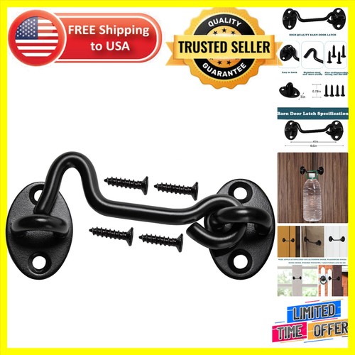Inch sliding door latch in - 4-inch,