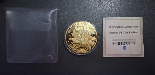 Famous coin proof 1933 - famous,