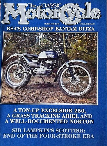 Classic motorcycle mar 1988 - motorcycle,