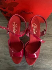 HIGH HEEL STILETTO PLATFORM POLE DANCING LAP DANCER SHOES PLEASER KISS 209