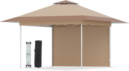 Outdoor pop pergola tent - up,