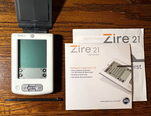 Palm pilot zire - 21, mb