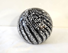 Parlane Black And white Stripe Paperweight