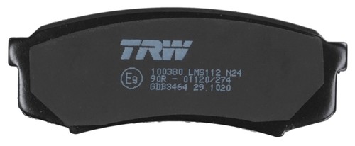 For trw gdb3464 brake pad - for,