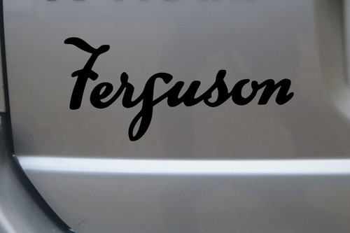 Ferguson vintage tractor - , logo