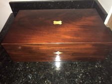 Victorian Mahogany Writing Box