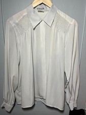 Jaeger Womens Cream Shirt to