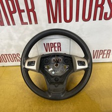Vauxhall Corsa D Steering Wheel with Controls Champagne Silver 13155559 06-14