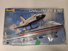 REVELL 1/288 CHALLENGER & BOEING 747 ORIGINAL 1982 KIT UNMADE IN BOX [CH]