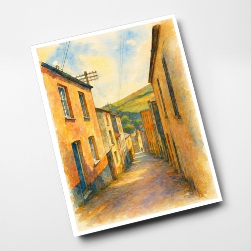 Print the street gorran - a6,