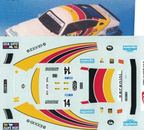 Decal opel kadett gt e - decal, gt/e