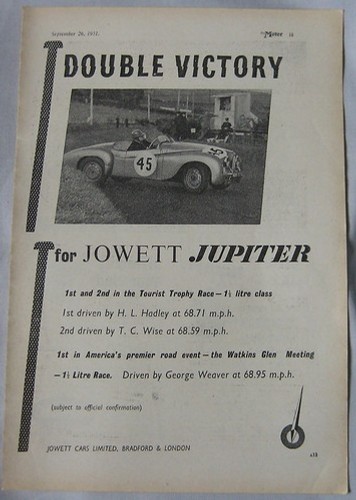 1951 jowett jupiter original - jupiter,
