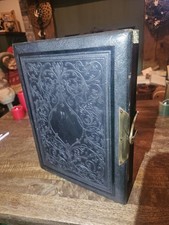 Victorian Leather Bound Clasp