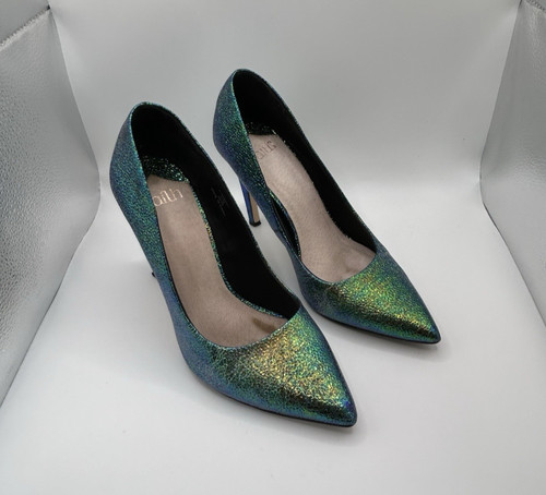 Faith women green glitter - women's,