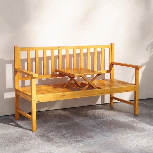 Rustic wooden garden - wooden, bench