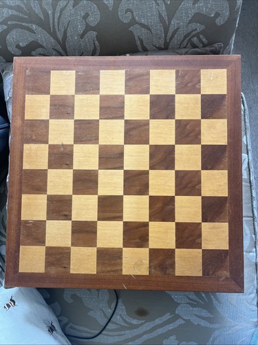 Vintage mahogany and box wood - and,
