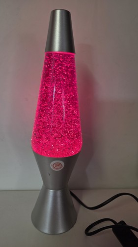Lava lamp pink glitter silver - lava,