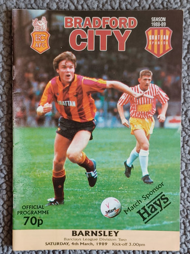 Bradford city barnsley div2 - bradford,