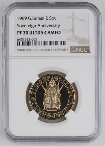 Great britain 1989 gold - britain, proof