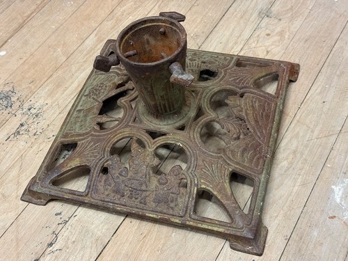 Vintage cast iron christmas - vintage,
