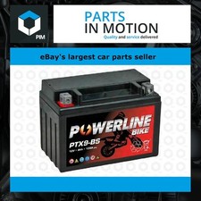 Replaces YTX9-BS Motorcycle Battery YTX9 AGM Motorbike Battery 12v 9Ah Brand NEW