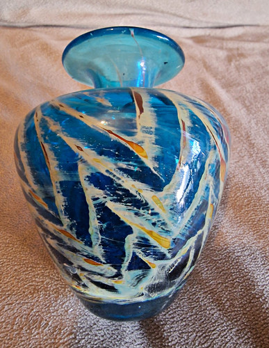 Vintage unmarked mdina blue - unmarked, &