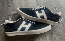 HUF Galaxy Men's Skate Shoes Black/White, Low Top, Size UK 10, Suede, Free Post