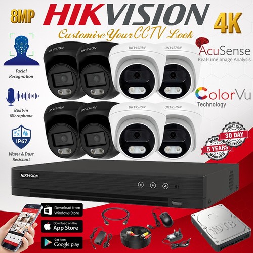 Hikvision 8mp cctv system - cctv,