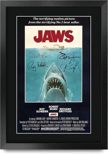 Jaws movie poster cast - movie,
