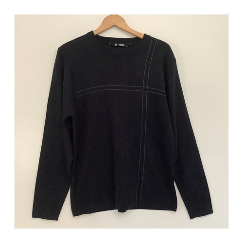 Vintage men black - men, knit