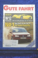 Safe journey 11/97 VW Audi W12