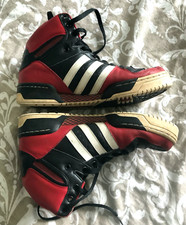 Adidas High Top G12177 Mens UK Size 8 METRO ATTITUDE Vintage Scarlet Black Chalk