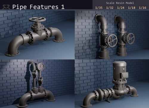 Industrial piping valve - piping,