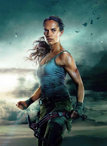Alicia vikander lara croft - vikander, as