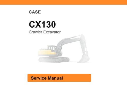 Case cx130 crawler - case,