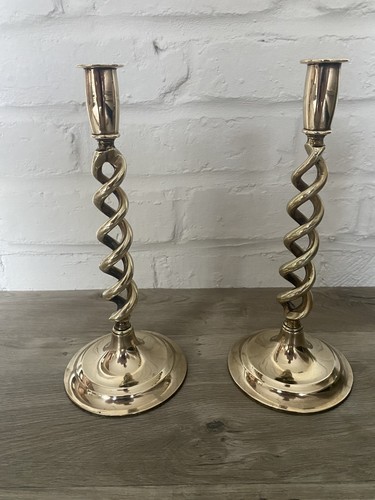 Solid brass open - x2, barley